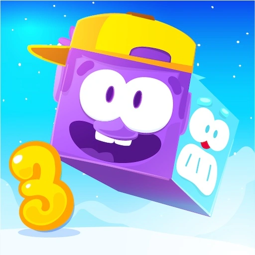 Icy purple head 3 icon